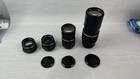 Lot Of 4 Mamiya Sekor Cs Lenses For Nc1000 Nc1000s Slr Cameras As Is 