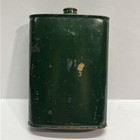 Antique Dupont Superfine Hfg Gunpowder Tin green   Wilmington Delaware 1890s