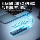 Sabrent Usb 3 2 Type-c Tool-free Enclosure For M 2 10gbps Nvme   Sata  Black 