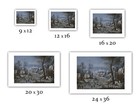 Pieter Bruegel The Elder    a Winter Piece   1600-1614  - Giclee Fine Art Print