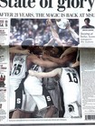 2000 Michigan State Basketball Det Free Press Page-section Only    after 21 Years   