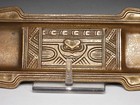 Best  Tiffany Studios Dore Bronze Owl Pen Tray  1185