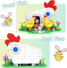 Easter Chicks Farm Henhouse Building Kit  Gifts For Boys Girls Age 6   Easter Ba