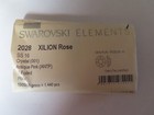 72 Swarovski Hot Fix Flatbacks 16ss Crystal Antique Pink   2028