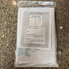 Dimensions 6 Quilt Blocks Stamped Cross Stitch Blue Flowers 73212