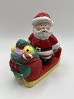 Lot Of 4 Salt Pepper Shakers Christmas Vintage Japan Snowmen Santa Claus Tree
