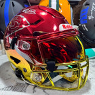 Revo Inferno Red Speed Flex   Schutt F7 Full Size Football Oculus Visor W clips