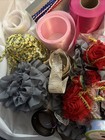 Huge Vintage Lace And Ribbon Lot