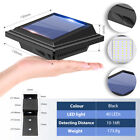 6pc Solar Powered Light Sensor 40led Lamp Outdoor Gardenyard Security Wall Light