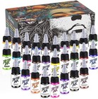 Tattoo Ink With 28 Colors Has High Saturation And Is Easy To Color The Indoor   