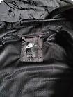 Nike Windbreaker Full Zip Hooded Jacket Big Boys Size 7 M L Black Blue Gray