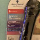 Wireless Microphone Smm-107 Karaoke Black New Nip Singing Machine