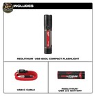 Milwaukee 800 Lumens Rechargeable Flashlight - Redlithium Usb