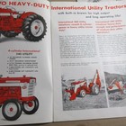 Vintage International Harvester 340 And 460 Utility Tractors Brochure