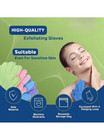 6 Pcs Exfoliating Spa Bath Gloves Shower Soap Clean Hygiene Body Scrub Massage
