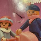 Vtg Playmobil 5507 New Sealed Victorian Mansion Family Figues Damage Box