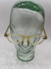 Real Vintage Clear   Transparent Horn-rimmed Eyeglass Frame