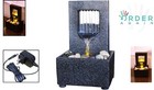 Water Fountain Led Relaxation Indoor Outdoor With River Rocks And Lights