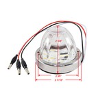 Glass Lens Amber Light Led Tech Watermelon Shape Spot Light 1 Piece Only