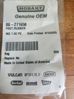 Hobart N50 Rubber Foot - White Color For N-50 Mixer Part 00-271650 - New