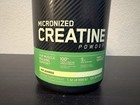 Optimum Nutrition Creatine Powder - Unflavored  600 Gram  New   Sealed Bb 05 26
