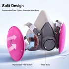 Gas Mask For Formaldehyde Chemical Spray Paint Coal Mining Dust Filter Cotton