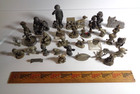 Lot Of 30 Vintage Pewter Figurines   Little Gallery  Hudson  Spoontiques  C1980s