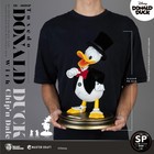 Disney Master Craft Tuxedo Donald Duck  with Chip  n Dale  Table Top Statue