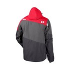 Polaris Men s Tech54 Switchback Jacket Durable Waterproof Tear Resist Red gray