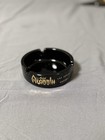 Vintage Hotel Aladdin Las Vegas Nevada Black Glass Ashtray 3 5    Casino