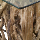 Teak Wood Console Table Reclaimed Driftwood Natural Coastal   Uttermost 25593