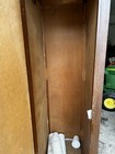 Antique Mid Century Chifforobe Cabinet