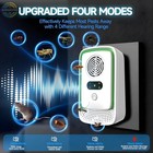 Aurasonic 2026 Upgraded Ultrasonic Pest Repeller Indoor     6 6 Pack Plug In