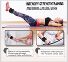 Adjustable Silicone Wrist   Ankle Weights Customizable Fitness Bands For Yoga   