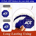 Security Decals Adt 24 Pack  Printed For  door Indoor outdoor Stickers J8o83016