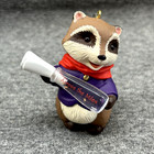 Vintage 1994 Christmas Ornament Hallmark Keepsake Across The Miles Raccoon