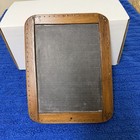 Antique School Slate Etched Chalkboard 19th Century School Board