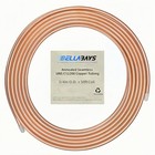 Seamless Copper Coil 3 4  Od X 50ft - 99 9  C12200 For Refrigeration   Industry