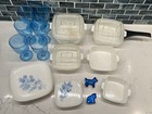 Vintage Corningware Blue Cornflower   Pyrex 30 Pc Child   s Play Set