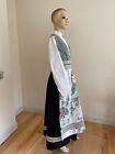 Pretty Tourquis Norwegian Bunad Festdrakt  From Norway Folk Dress Brooch Xtra