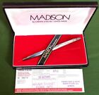 Vintage 1973 Madison Caran D ache Silver Plated Pen  major Casket Roma 