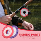 10pcs Silicone Fishing Line Storage Holders Tenkara Line Keeper Fishing Snell   