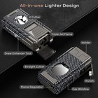 Coolrise 6-in-1 Torch Lighter  Triple Jet  Cutter  Punch  Holder