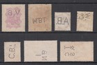 India  Collection Of Qv  Edvii  Gv And Gvi Stamps  Perfinned