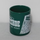 Vintage Binion s Horseshoe Downtown Las Vegas Hotel Casino Collectible Mug 3 5x3