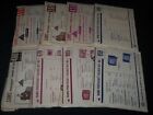 1951-1970 Sams Photofact Folder Set Lot Of 20 - Manuals   Schematics - O 2802