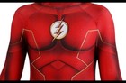 Kids The Flash Season 8 Costume Cosplay Jumpsuit W mask Superhero Outfit 