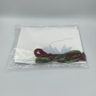 Herrschners Exclusive Stamped Embroidery 54-0023 Poinsettia Table Runner