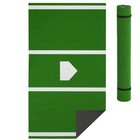 Batting Cage Mat 12x6 Ft Baseball Softball Hitting Training Mat Thick Green