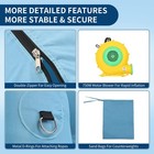 Inflatable Paint Booth   Portable Spray Shelter With Blower   3-layer Filtration